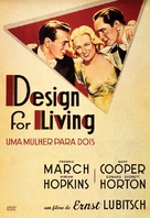 Design for Living - Portuguese DVD movie cover (xs thumbnail)