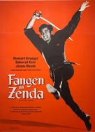 The Prisoner of Zenda - Danish Movie Poster (xs thumbnail)