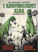 Unknown Island - Danish Movie Poster (xs thumbnail)