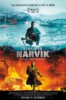 Kampen om Narvik - Hitlers f&oslash;rste nederlag - Norwegian Movie Poster (xs thumbnail)