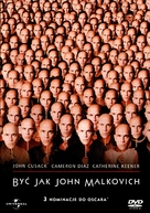 Being John Malkovich - Polish DVD movie cover (xs thumbnail)