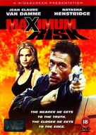 Maximum Risk - British DVD movie cover (xs thumbnail)