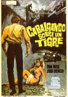 He Who Rides a Tiger - Spanish Movie Poster (xs thumbnail)