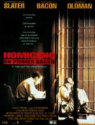 Murder in the First - Spanish Movie Poster (xs thumbnail)