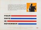 Four Days in November - British Movie Poster (xs thumbnail)
