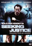 Seeking Justice - Italian DVD movie cover (xs thumbnail)