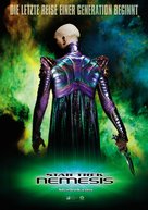 Star Trek: Nemesis - German Movie Poster (xs thumbnail)