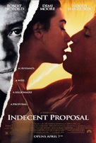 Indecent Proposal - Movie Poster (xs thumbnail)