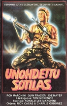 Forgotten Warrior - Finnish VHS movie cover (xs thumbnail)