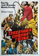 Tarzan&#039;s Deadly Silence - Yugoslav Movie Poster (xs thumbnail)