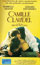 Camille Claudel - Argentinian VHS movie cover (xs thumbnail)