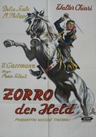 Il sogno di Zorro - German Movie Poster (xs thumbnail)