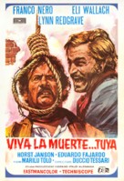 &iexcl;Viva la muerte... tua! - Spanish Movie Poster (xs thumbnail)