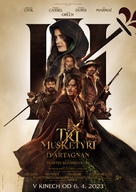 Les trois mousquetaires: D&#039;Artagnan - Czech Movie Poster (xs thumbnail)