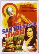 Santo contra los zombies - Mexican Movie Poster (xs thumbnail)