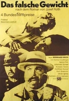 Das falsche Gewicht - German Movie Poster (xs thumbnail)