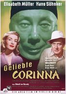 Geliebte Corinna - German Movie Poster (xs thumbnail)