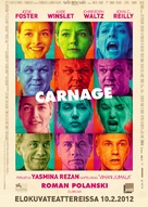 Carnage - Finnish Movie Poster (xs thumbnail)
