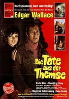 Die Tote aus der Themse - German Movie Poster (xs thumbnail)