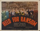Held for Ransom - Movie Poster (xs thumbnail)