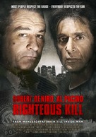 Righteous Kill - Norwegian Movie Poster (xs thumbnail)