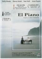 The Piano - Spanish Movie Poster (xs thumbnail)