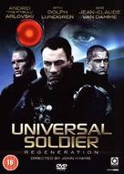 Universal Soldier: Regeneration - British DVD movie cover (xs thumbnail)