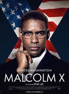 Malcolm X - French Re-release movie poster (xs thumbnail)