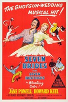 Seven Brides for Seven Brothers - Australian Movie Poster (xs thumbnail)