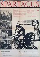 Spartacus - German Movie Poster (xs thumbnail)