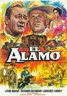 The Alamo - Spanish Movie Poster (xs thumbnail)
