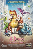 We&#039;re Back! A Dinosaur&#039;s Story - German VHS movie cover (xs thumbnail)