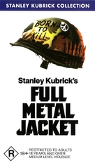 Full Metal Jacket - Australian VHS movie cover (xs thumbnail)