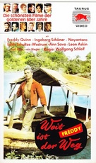 Weit ist der Weg - German VHS movie cover (xs thumbnail)