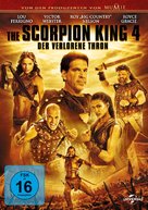 The Scorpion King: The Lost Throne - German DVD movie cover (xs thumbnail)