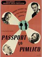 Passport to Pimlico - British Movie Poster (xs thumbnail)