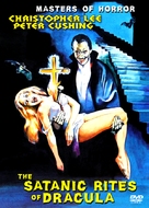 The Satanic Rites of Dracula - British DVD movie cover (xs thumbnail)