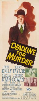 Deadline for Murder - Movie Poster (xs thumbnail)