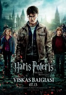 Harry Potter and the Deathly Hallows: Part II - Lithuanian Movie Poster (xs thumbnail)