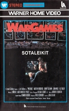 WarGames - Finnish VHS movie cover (xs thumbnail)