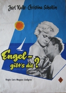 &Auml;nglar, finns dom? - German Movie Poster (xs thumbnail)