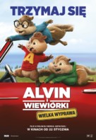 Alvin and the Chipmunks: The Road Chip - Polish Movie Poster (xs thumbnail)