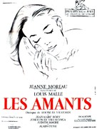 Les amants - French Movie Poster (xs thumbnail)
