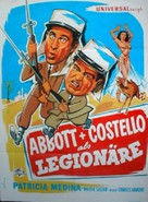 Abbott and Costello in the Foreign Legion - German Movie Poster (xs thumbnail)