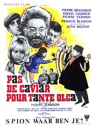 Pas de caviar pour tante Olga - Belgian Movie Poster (xs thumbnail)