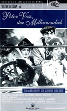 Peter Voss, der Millionendieb - German VHS movie cover (xs thumbnail)