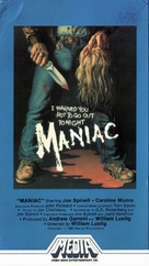 Maniac - VHS movie cover (xs thumbnail)