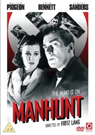 Man Hunt - British DVD movie cover (xs thumbnail)