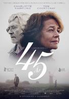 45 Years - Swedish Movie Poster (xs thumbnail)