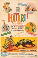 Hatari! - Argentinian Movie Poster (xs thumbnail)